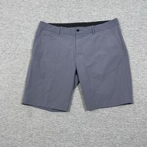 KJUS Shorts Mens Size 2XL Gray Performance Stretch Outdoor Golf Preppy Chino
